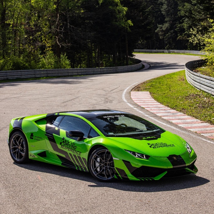 Lamborghini Huracan zielono-czarne