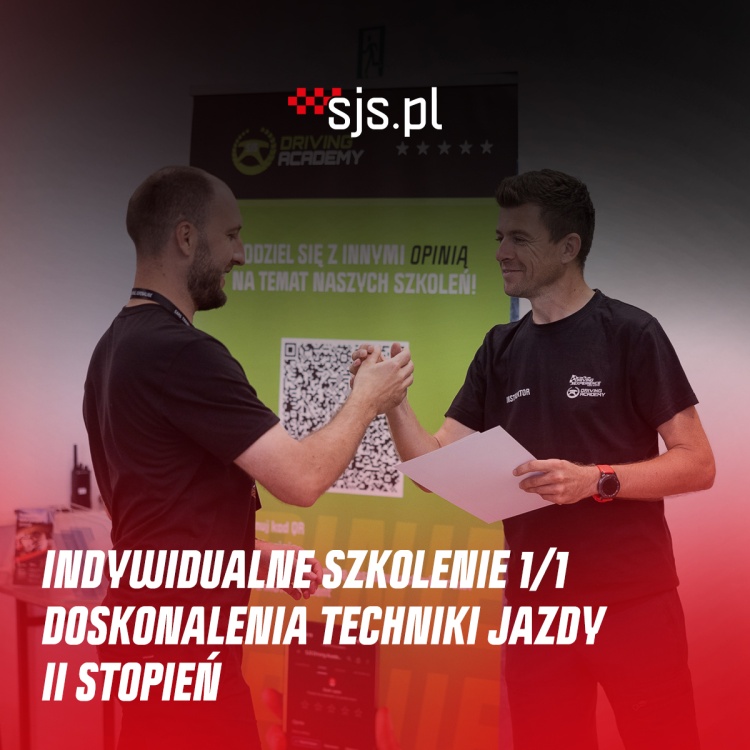 Indywidualne szkolenie 1/1 doskonalenia techniki jazdy - II stopień