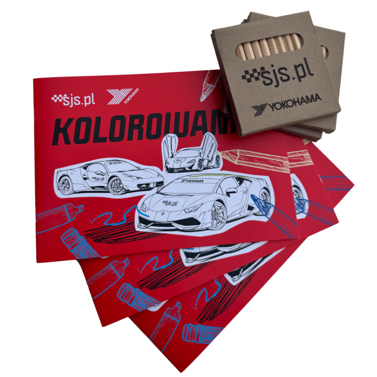 Kolorowanka SJS plus kredki