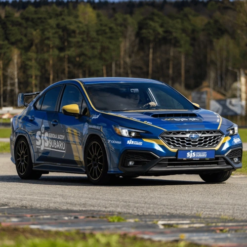 Przejazd Subaru WRX dla dzieci