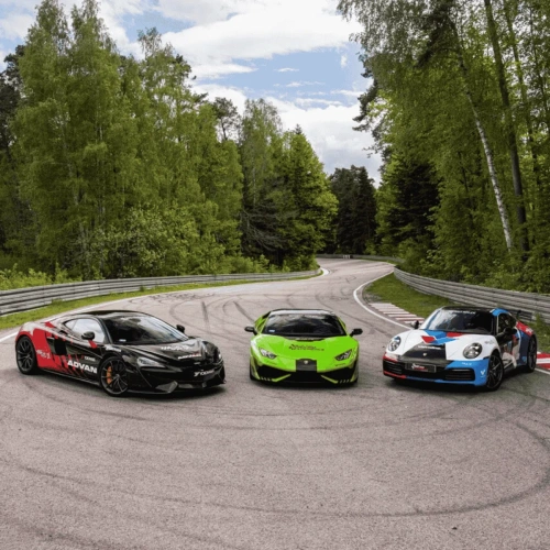 Przejazd po torze Lamborghini Huracan vs McLaren 570GT vs Porsche 911