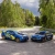 Pojedynek samochodów wyścigowych Subaru Impreza STI gr. N vs Subaru WRX