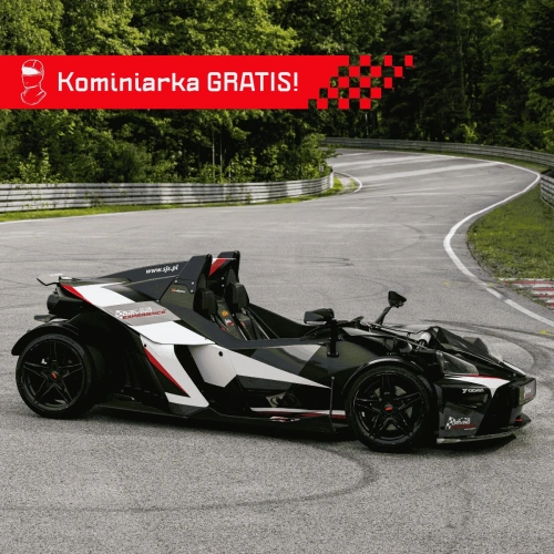 przejazd KTM X-BOW kominiarka gratis