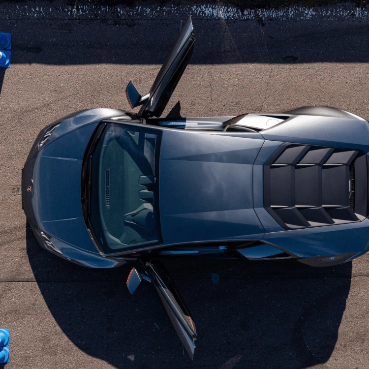 Lambo EVO widok z góry